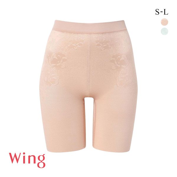ワコール ウイング 夏の涼軽パンツ ロングガードル 吸汗速乾 通気性 Wacoal Wing KQ2715
