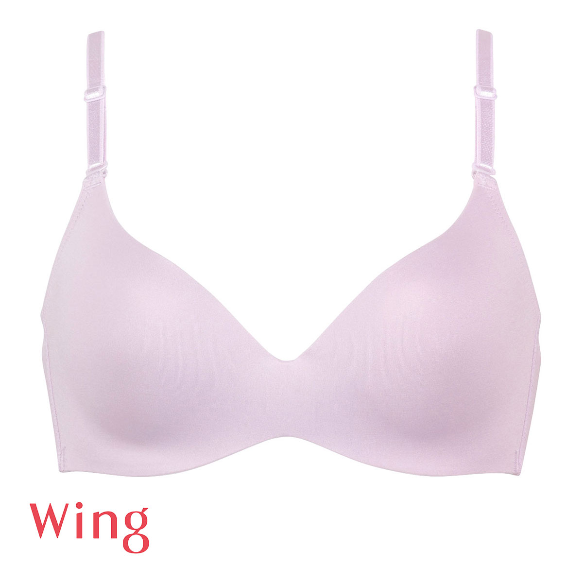 ワコール Wacoal ウイング Wing MB4015 動いてもズレあがりにくい シンクロブラ ノンワイヤー ブラジャー 単品(PU-パープル-S)