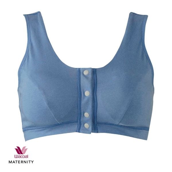 ワコール Wacoal マタニティ MATERNITY 出産後すぐに使える授乳ブラ ブラジャー ハーフトップ 前開き 産後用 MBR759 単品