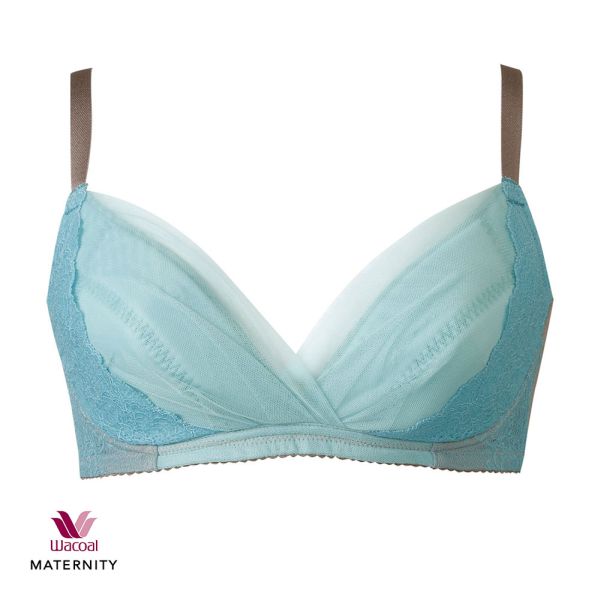 ワコール Wacoal マタニティ MATERNITY ブラジャー ノンワイヤー EF 産前産後兼用 単品 ハンモックのようにつつみこむブラ