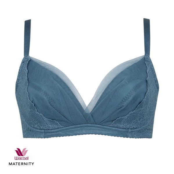 ワコール Wacoal マタニティ MATERNITY ブラジャー ノンワイヤー EF 産前産後兼用 単品 ハンモックのようにつつみこむブラ