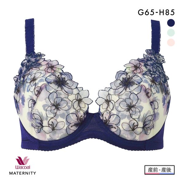 ワコール マタニティ キレイにみえてやさしいブラ 産前・産後兼用 授乳ホック付きタイプ GH Wacoal MATERNITY 大きいサイズ