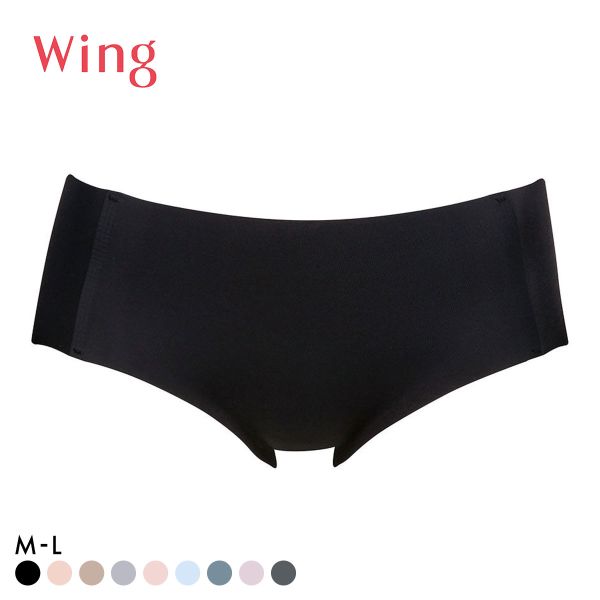 ワコール Wacoal ウイング Wing フィットトップ スタンダード ショーツ ML シームレス 無縫製 MB1010 単品