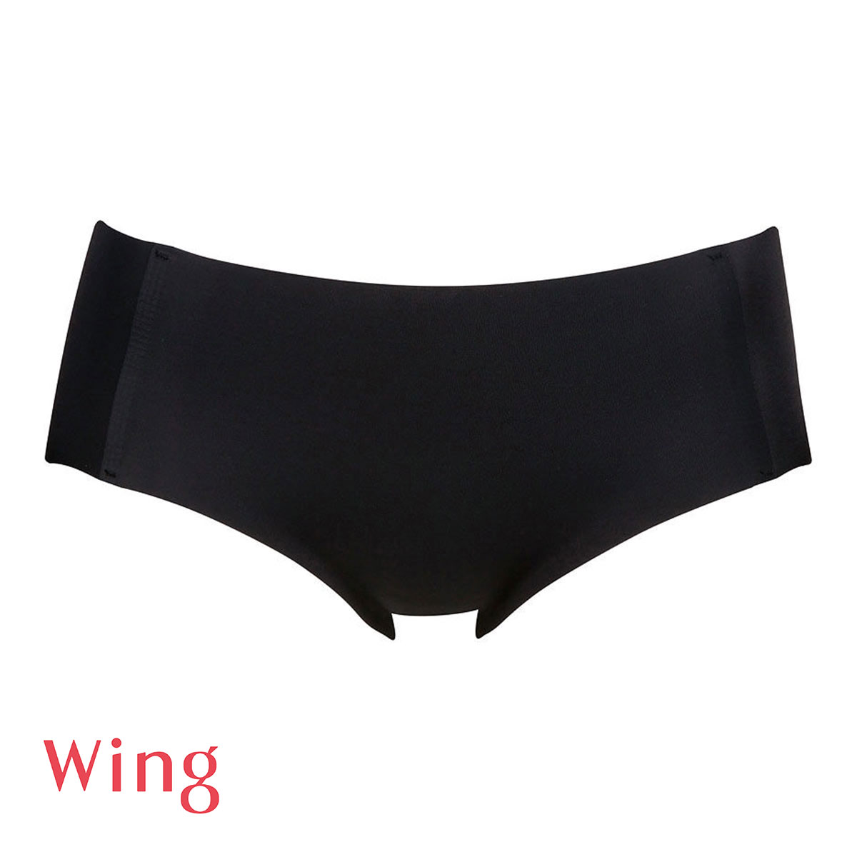 ワコール Wacoal ウイング Wing フィットトップ スタンダード ショーツ ML シームレス 無縫製 MB1010 単品(BK-ブラック-M)