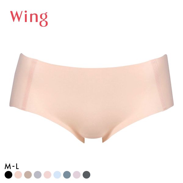 ワコール Wacoal ウイング Wing フィットトップ スタンダード ショーツ ML シームレス 無縫製 MB1010 単品