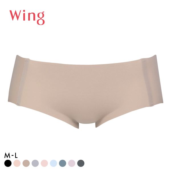 ワコール Wacoal ウイング Wing フィットトップ スタンダード ショーツ ML シームレス 無縫製 MB1010 単品