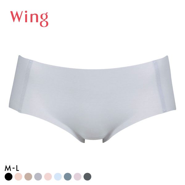 ワコール Wacoal ウイング Wing フィットトップ スタンダード ショーツ ML シームレス 無縫製 MB1010 単品