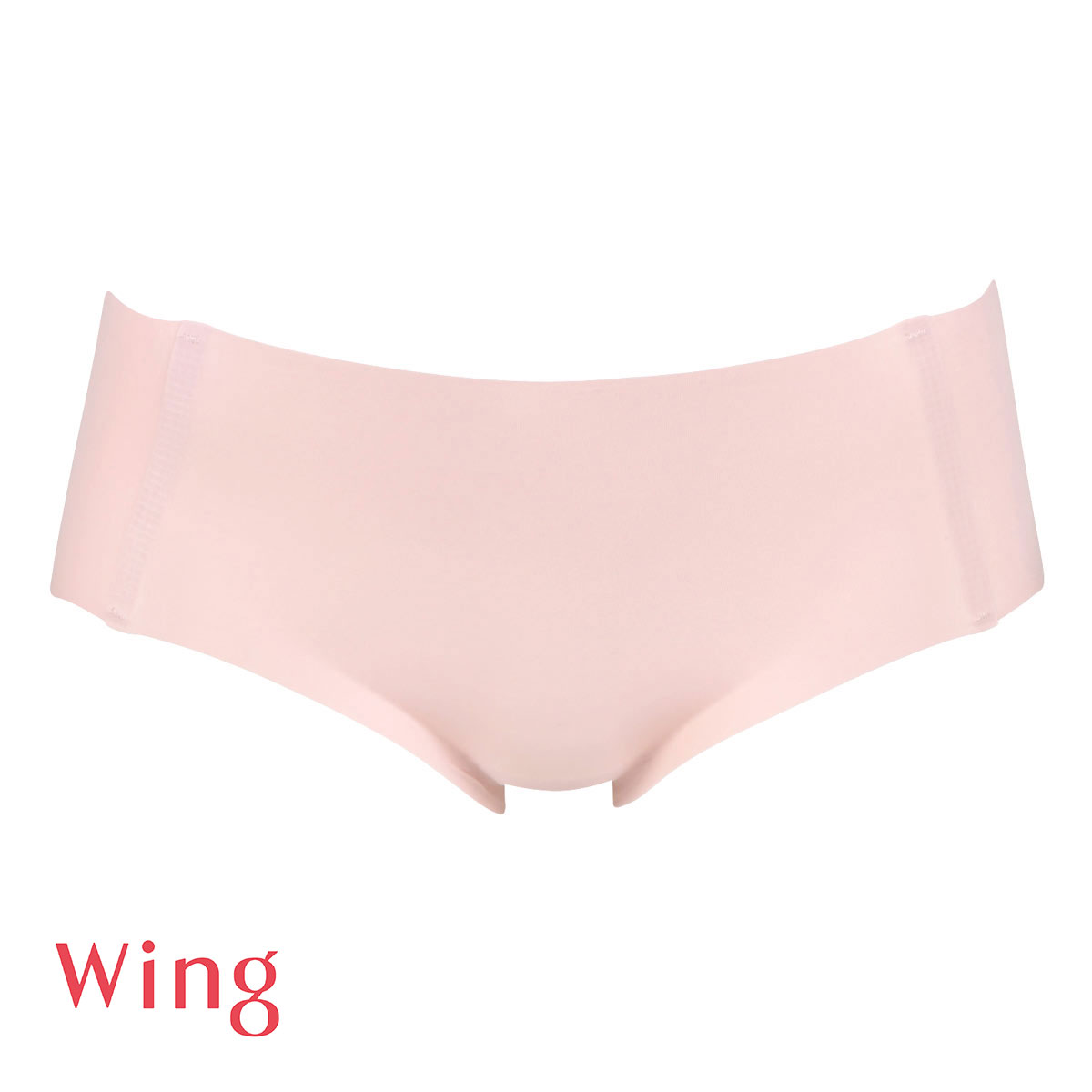 ワコール Wacoal ウイング Wing フィットトップ スタンダード ショーツ ML シームレス 無縫製 MB1010 単品(LPI-薄ピンク-M)