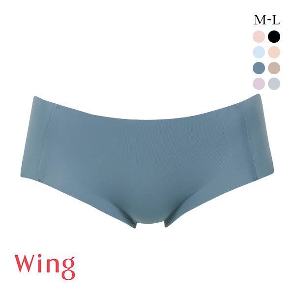 ワコール Wacoal ウイング Wing フィットトップ スタンダード ショーツ ML シームレス 無縫製 MB1010 単品
