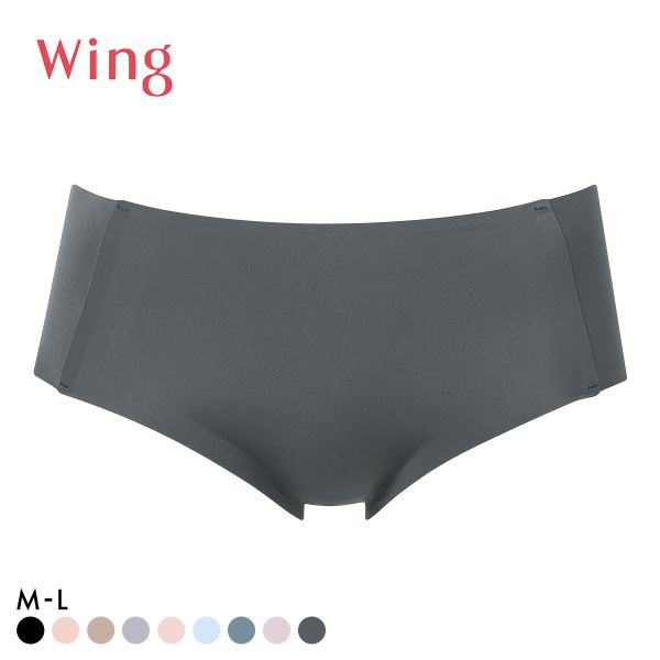 ワコール Wacoal ウイング Wing フィットトップ スタンダード ショーツ ML シームレス 無縫製 MB1010 単品