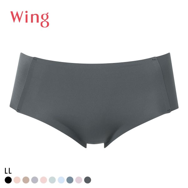 ワコール Wacoal ウイング Wing フィットトップ スタンダード ショーツ LL シームレス 無縫製 大きいサイズ MB1010 単品