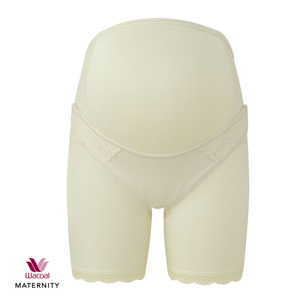 ワコール Wacoal マタニティ MATERNITY 産前用 妊婦帯 しっかり パンツ タイプ ロング丈 M L LL 3L(BE-ベージュ-M)
