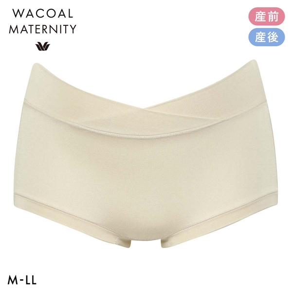 ワコール Wacoal マタニティ MATERNITY 2way マミーショーツ 産前産後兼用 ローウエスト 単品