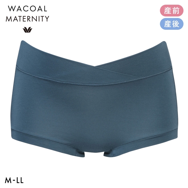 ワコール Wacoal マタニティ MATERNITY 2way マミーショーツ 産前産後兼用 ローウエスト 単品