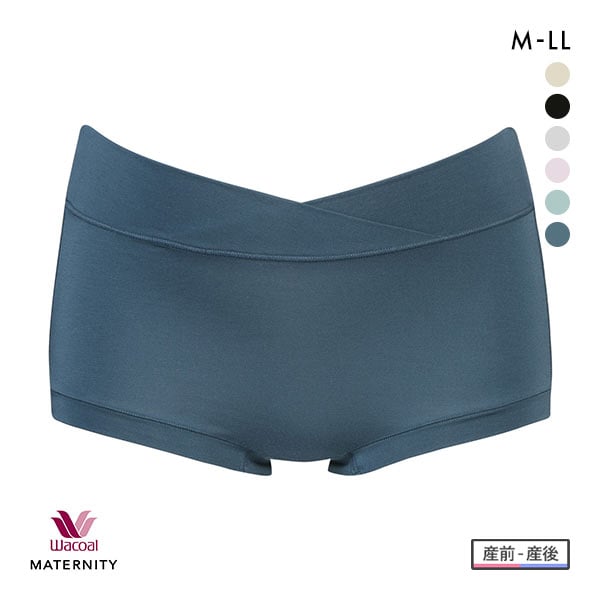 ワコール Wacoal マタニティ MATERNITY 2way マミーショーツ 産前産後兼用 ローウエスト 単品