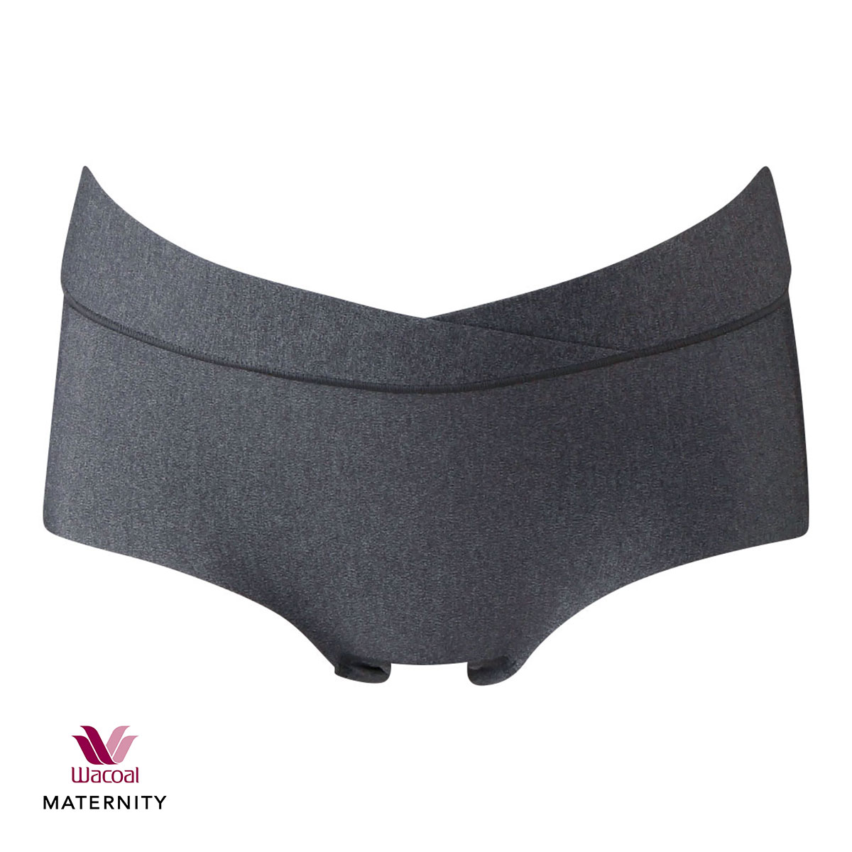 ワコール Wacoal マタニティ MATERNITY ゴコチ GOCOCi 2wayマミーショーツ ボーイレングス ショーツ ML 産前 産後 兼用 単品(GY-グレー-M)