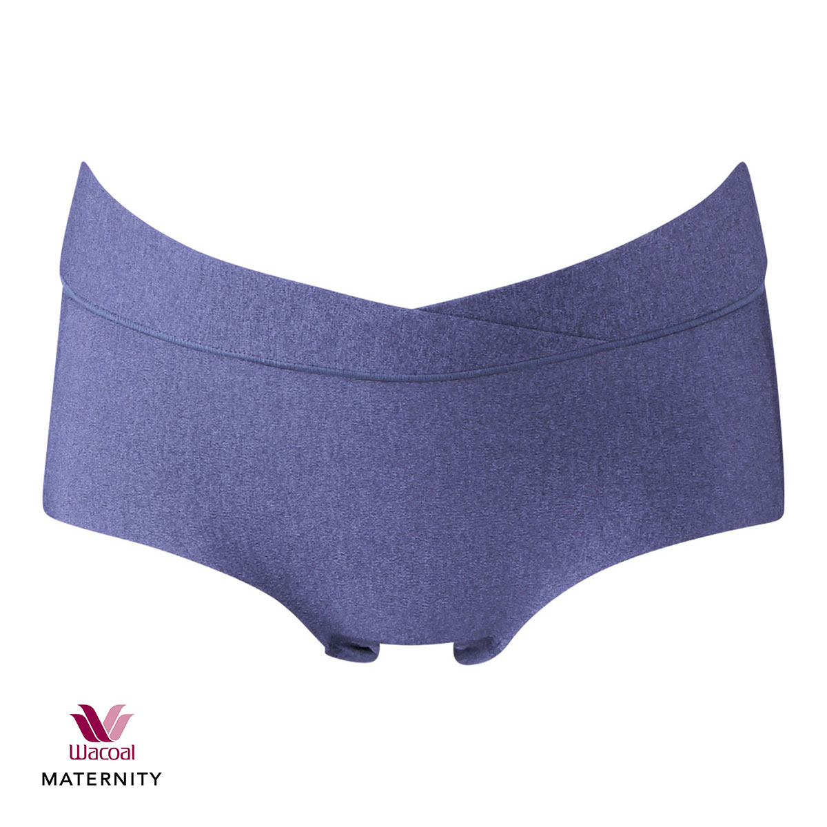 ワコール Wacoal マタニティ MATERNITY ゴコチ GOCOCi 2wayマミーショーツ ボーイレングス ショーツ ML 産前 産後 兼用 単品(NV-ネイビー-M)