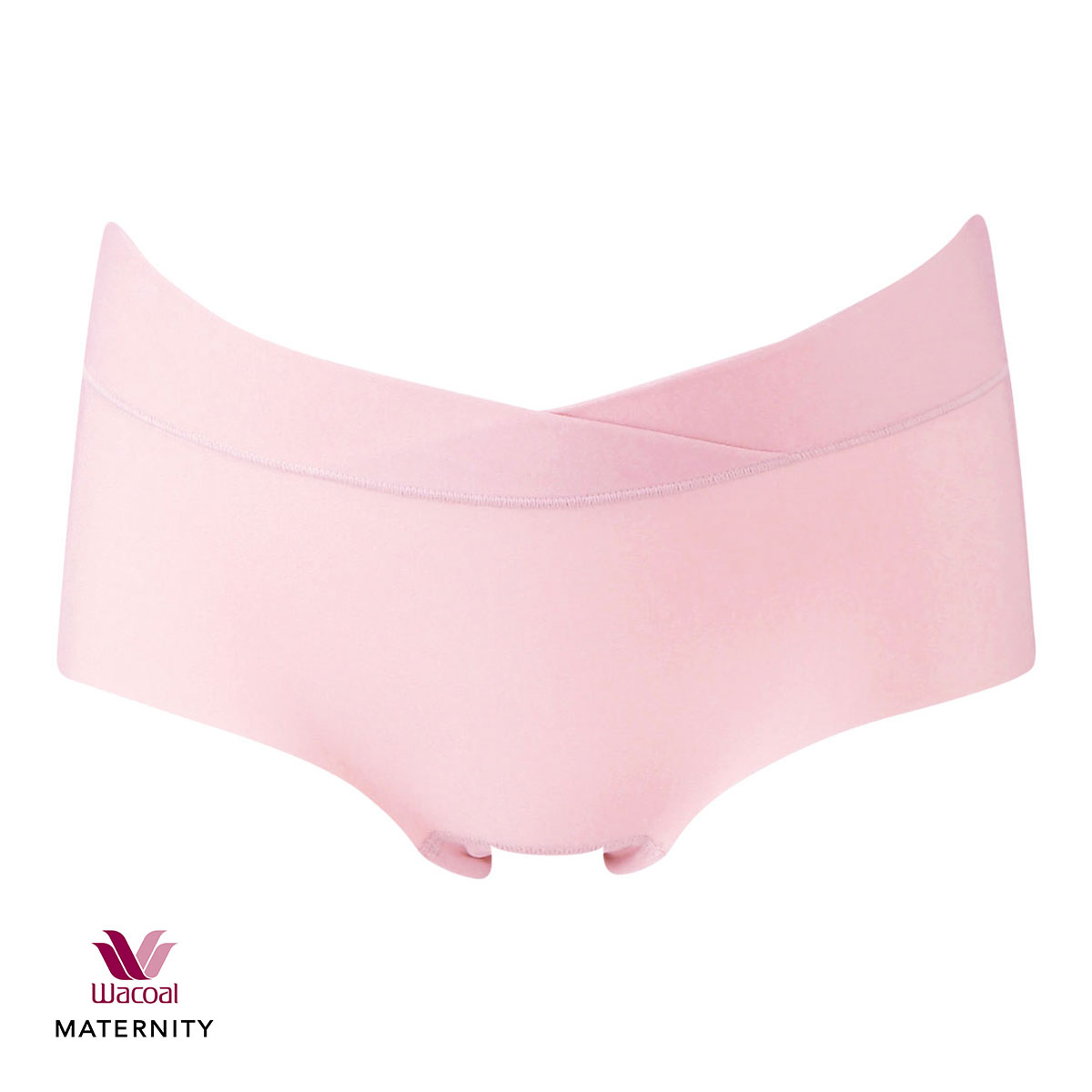 ワコール Wacoal マタニティ MATERNITY ゴコチ GOCOCi 2wayマミーショーツ ボーイレングス ショーツ ML 産前 産後 兼用 単品(SP-サーモンピンク-M)