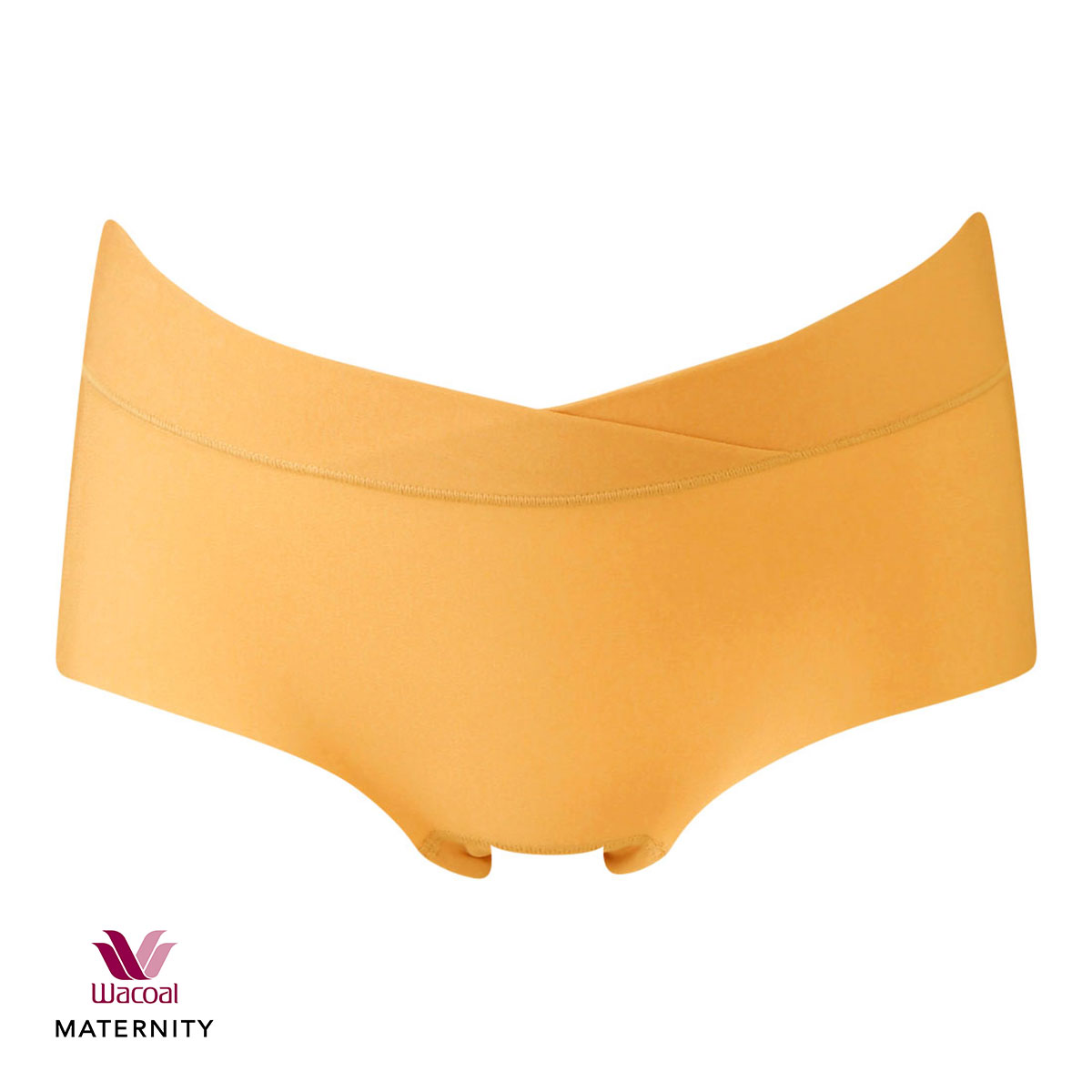 ワコール Wacoal マタニティ MATERNITY ゴコチ GOCOCi 2wayマミーショーツ ボーイレングス ショーツ ML 産前 産後 兼用 単品(OR-オレンジ-M)
