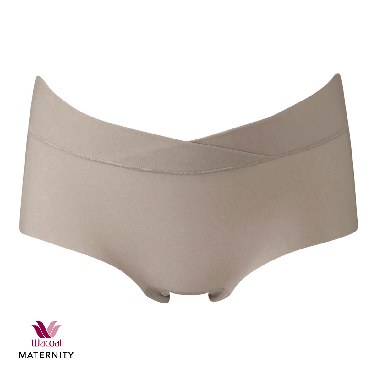 ワコール Wacoal マタニティ MATERNITY ゴコチ GOCOCi 2wayマミーショーツ ボーイレングス ショーツ ML 産前 産後 兼用 単品(LBE-薄ベージュ-M)