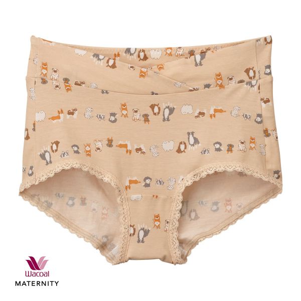 ワコール Wacoal マタニティ MATERNITY Waninal おなかカシュクール ショーツ 産前･産後兼用 ML 単品