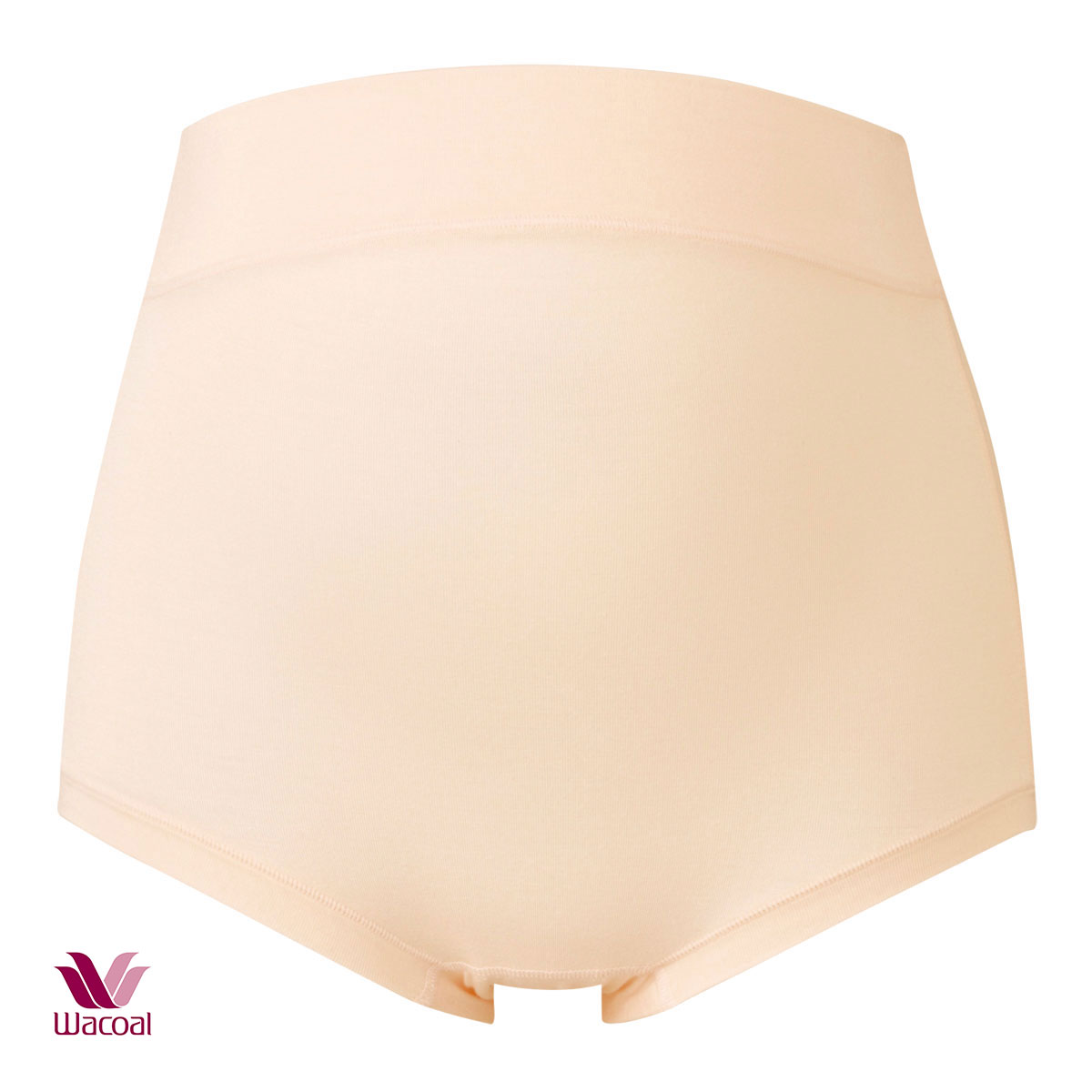 ワコール Wacoal マタニティ MATERNITY スタンダード ショーツ 深め ハイウエスト 産前産後兼用 単品(PB-ピンクベージュ-ﾏﾀﾆﾃｨM-L)