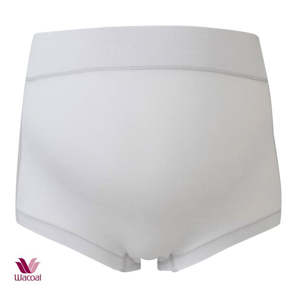 ワコール Wacoal マタニティ MATERNITY スタンダード ショーツ 深め ハイウエスト 産前産後兼用 単品