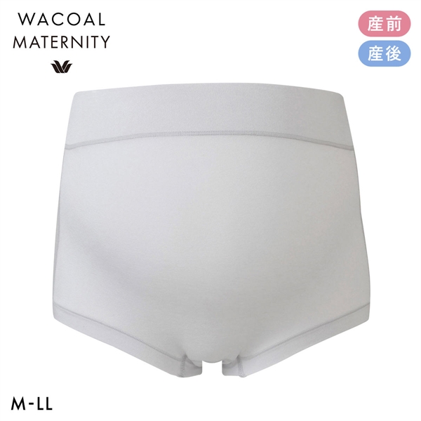 ワコール Wacoal マタニティ MATERNITY スタンダード ショーツ 深め ハイウエスト 産前産後兼用 単品
