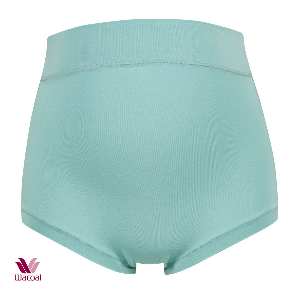 ワコール Wacoal マタニティ MATERNITY スタンダード ショーツ 深め ハイウエスト 産前産後兼用 単品(TU-ターコイズ-ﾏﾀﾆﾃｨM-L)