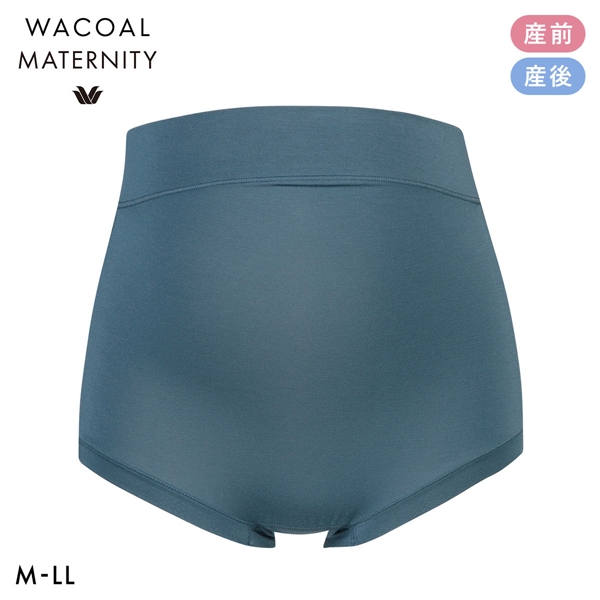 ワコール Wacoal マタニティ MATERNITY スタンダード ショーツ 深め ハイウエスト 産前産後兼用 単品