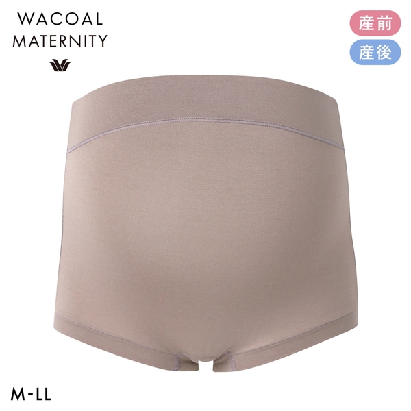 ワコール Wacoal マタニティ MATERNITY スタンダード ショーツ 深め ハイウエスト 産前産後兼用 単品