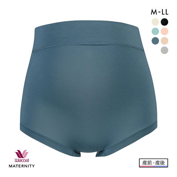 ワコール Wacoal マタニティ MATERNITY スタンダード ショーツ 深め ハイウエスト 産前産後兼用 単品