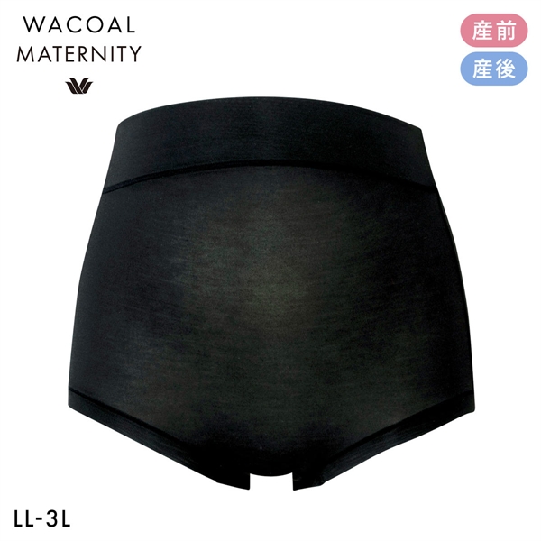 ワコール Wacoal マタニティ MATERNITY マタニティショーツ 深め ハイウエスト 産前産後兼用 LL-3L 単品