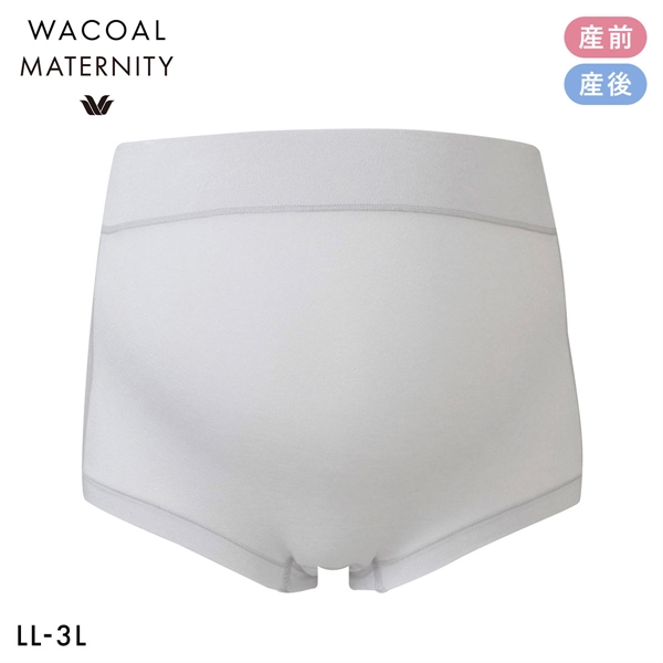ワコール Wacoal マタニティ MATERNITY マタニティショーツ 深め ハイウエスト 産前産後兼用 LL-3L 単品