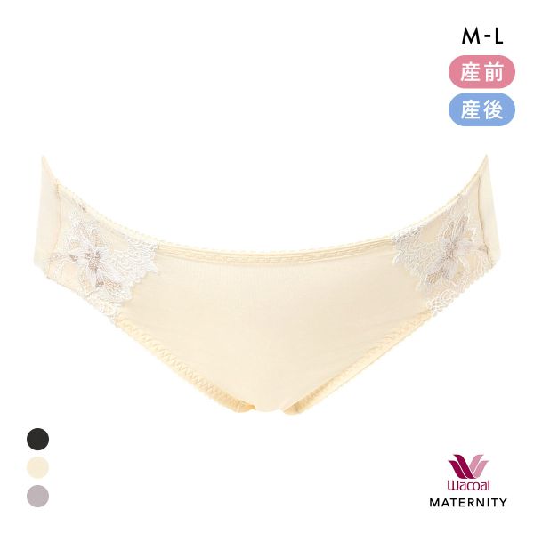 ワコール マタニティ マタニティショーツ ノーマルレングス 産前・産後兼用 あさめ ローライズ Wacoal MATERNITY
