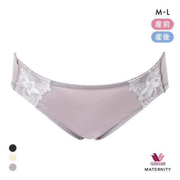 ワコール マタニティ マタニティショーツ ノーマルレングス 産前・産後兼用 あさめ ローライズ Wacoal MATERNITY