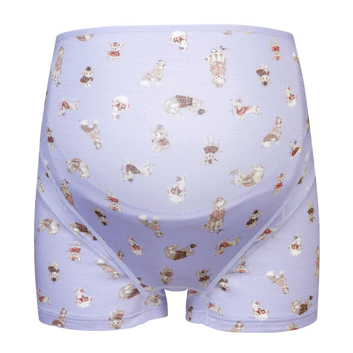 ワコール Wacoal マタニティ MATERNITY Waninal 妊婦帯 パンツタイプ ショーツ 産前用 ML 単品 深め 深ばき ハイウエスト(PU-パープル-M)