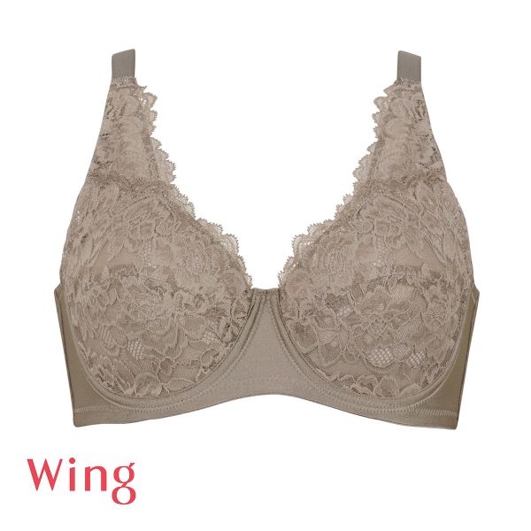ワコール Wacoal ウイング Wing 肌あたりがやさしい フルカップ ブラジャー 外付けワイヤー CD 単品
