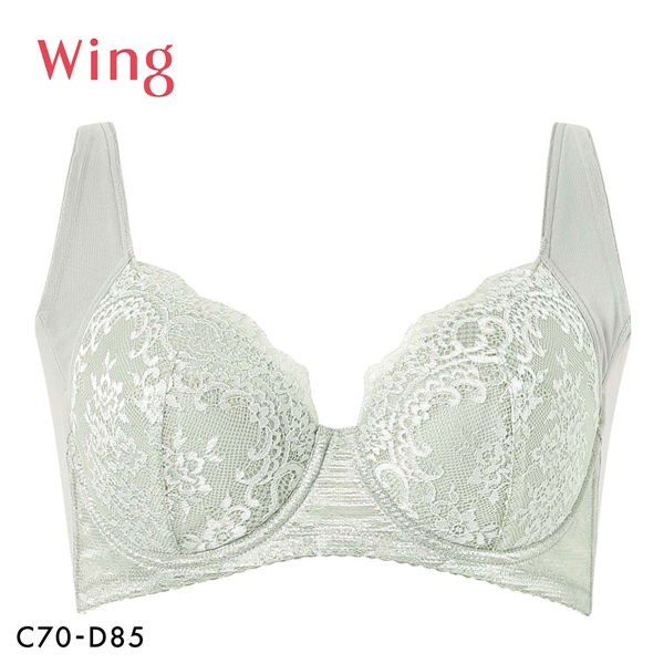 ワコール Wacoal ウイング Wing 脇高 脇胸から背中まですっきりスムージング ブラジャー 3/4カップ CD NB2724 単品