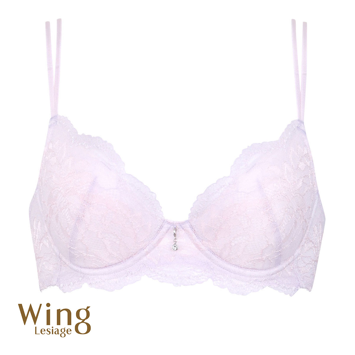 ウイング Wing レシアージュ Lesiage ChouChou de Lesi PB1000 ブラジャー DEF 単品(PI-ピンク-D65)