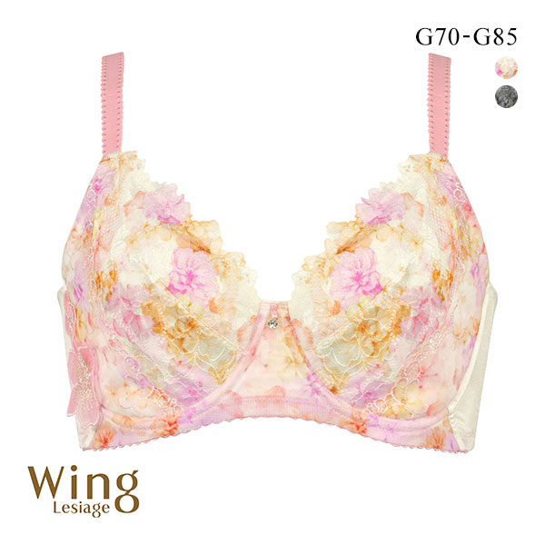 20%OFF ウイング Wing レシアージュ Lesiage 2900シリーズ 小さく見せる フルカップブラジャー G PB2901単品 大きいサイズ 24SS 20%OFF ウイング Wing レシアージュ Lesiage 2900シリーズ 小さく見せる フルカップブラジャー G PB2901単品 大きいサイズ 24SS