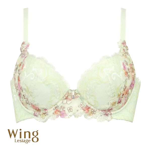 ウイング Wing レシアージュ Lesiage 24SS 2920シリーズ ブラジャー 脇すっきり 着やせフィット C 単品