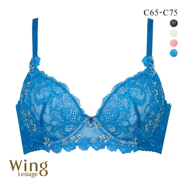 ウイング Wing レシアージュ Lesiage 24SS 2920シリーズ ブラジャー 脇すっきり 着やせフィット C 単品