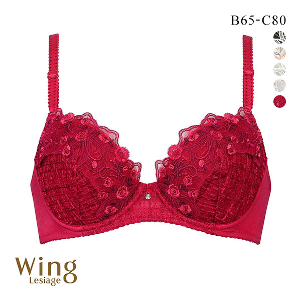 ウイング Wing レシアージュ Lesiage 24AW 2960シリーズ ブラジャー BC ふっくらまるい自然な谷間をメイク PB2960 単品