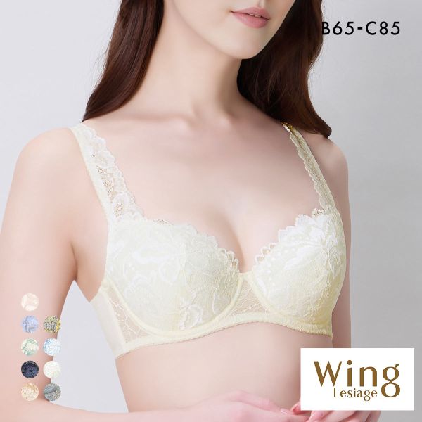 ウイング Wing レシアージュ Lesiage 3010シリーズ PB3010 4/5カップブラジャー BC 自然なまるみ 定番 ChouChou de Lesi 単品