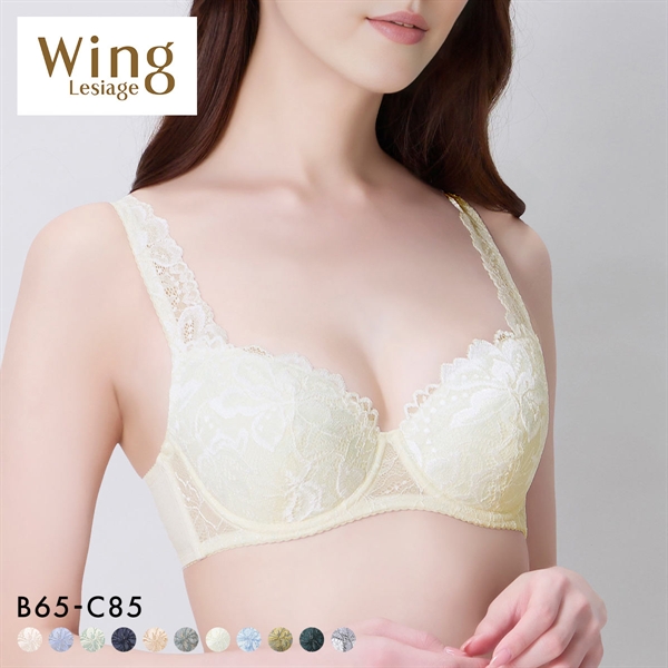 ウイング Wing レシアージュ Lesiage 3010シリーズ PB3010 4/5カップブラジャー BC 自然なまるみ 定番 ChouChou de Lesi 単品
