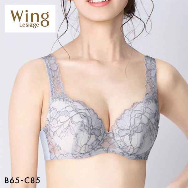 ウイング Wing レシアージュ Lesiage 3010シリーズ PB3010 4/5カップブラジャー BC 自然なまるみ 定番 ChouChou de Lesi 単品