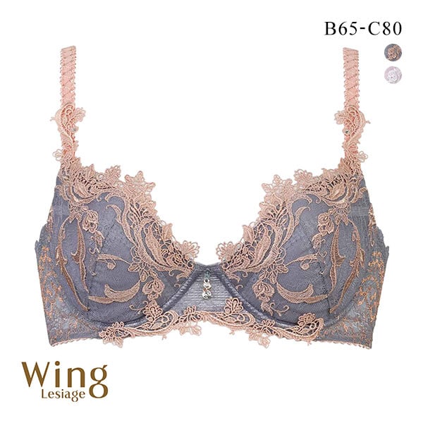 ウイング レシアージュ 4000シリーズ ブラジャー 3/4カップ BC まる胸 Wing Lesiage PB4000