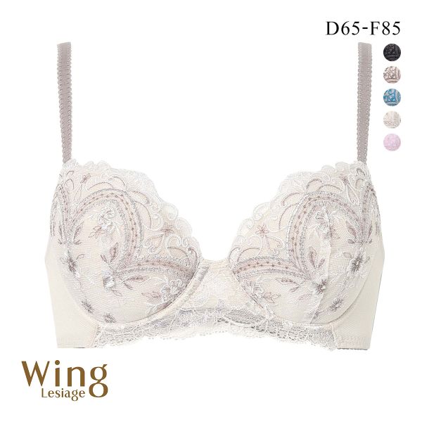 ウイング レシアージュ ブラジャー 3/4カップ DEF サイドすっきり Wing Lesiage 6000G