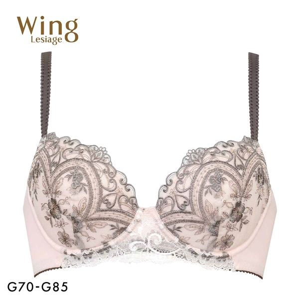ウイング レシアージュ ブラジャー 3/4カップ G 大きいサイズ サイドすっきり Wing Lesiage 6000G